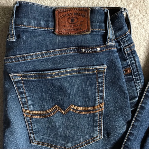 EUC Lucky Brand Sweet N’ Straight Jeans size 27 - Picture 4 of 6